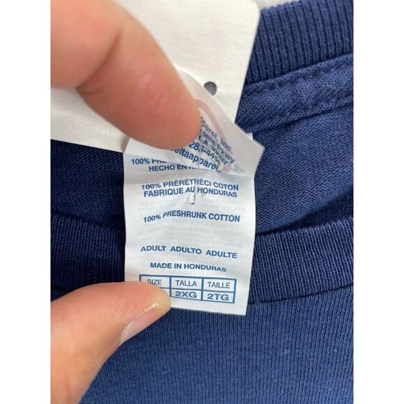 Delta Pro Weight Super Bowl LI Patriots Shirt Men’s Size XXL Blue NFL NWT - Picture 6 of 7